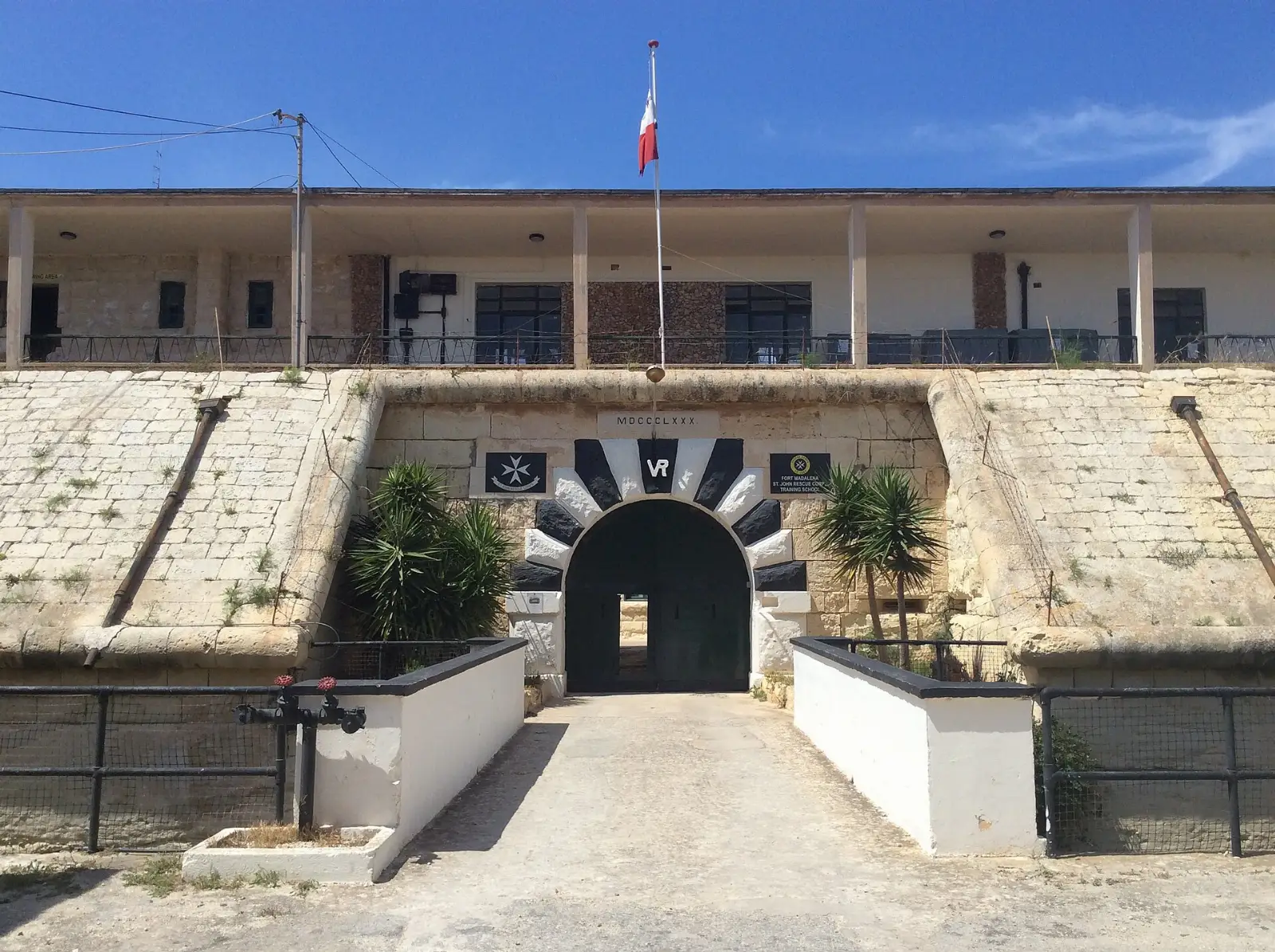 Fort Madliena on the ridge above Bahar ic-Caghaq