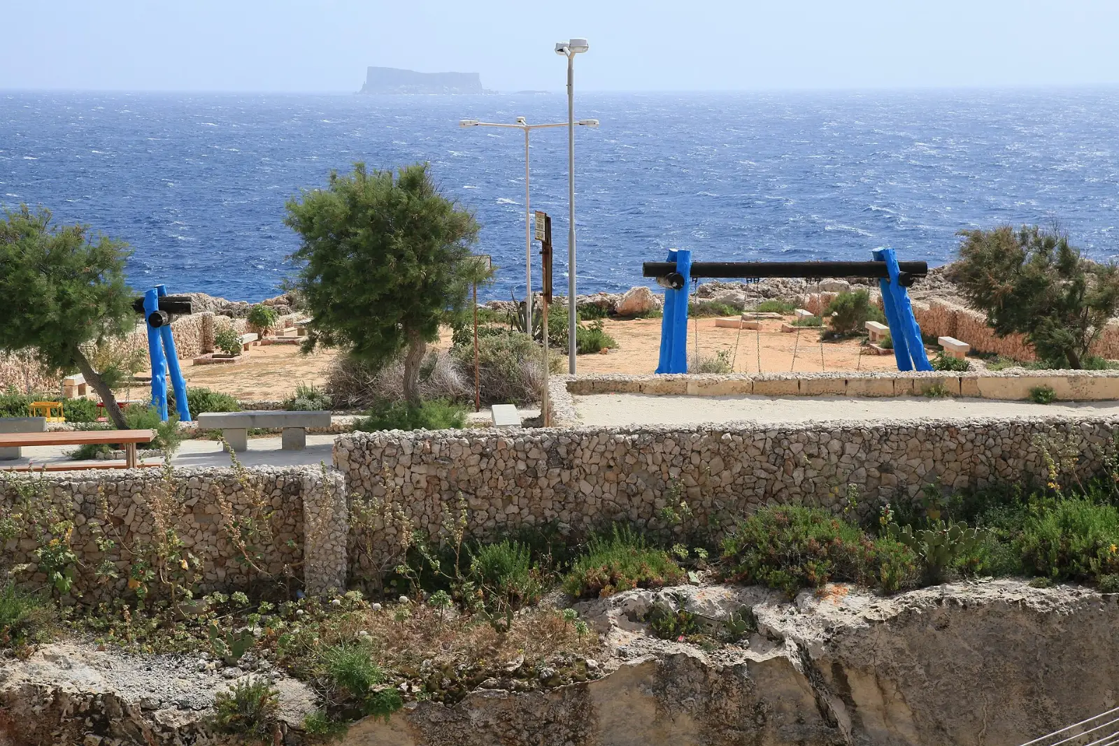 A public park at Ghar Lapsi