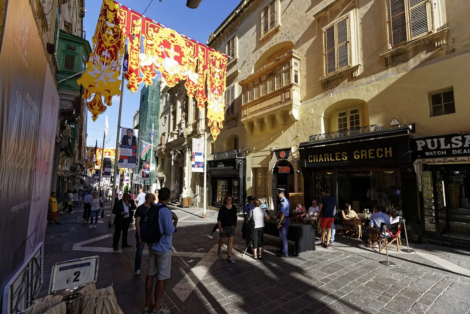 Republic Street in Valletta