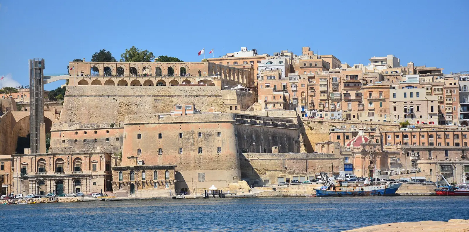 Valletta seen across the water