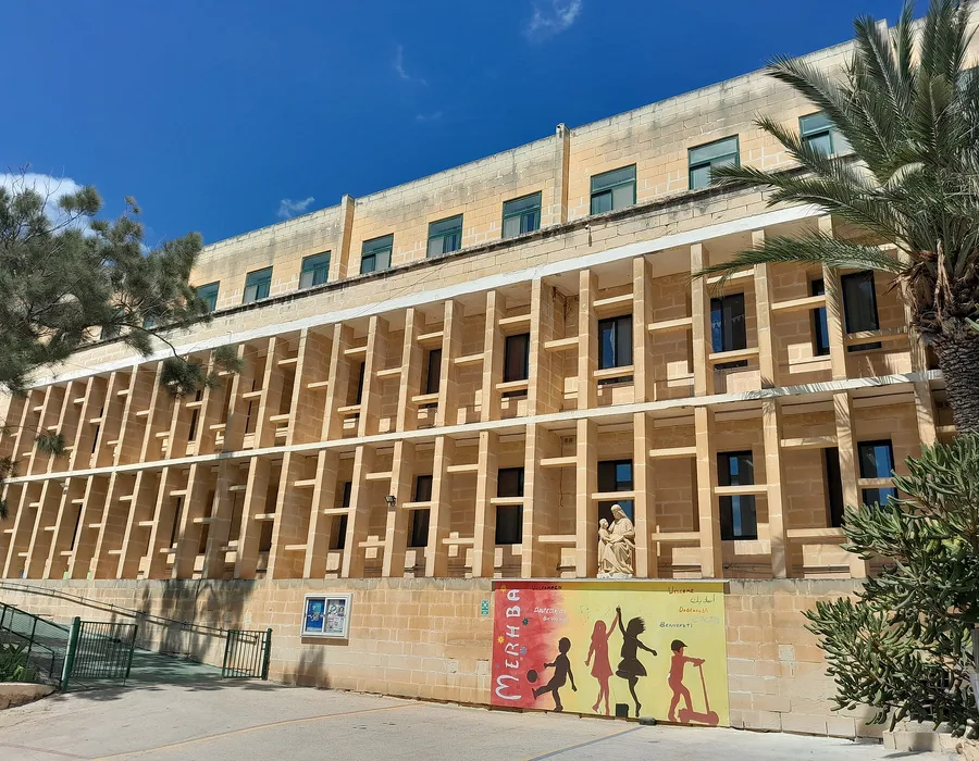 A state primary school building in Malta