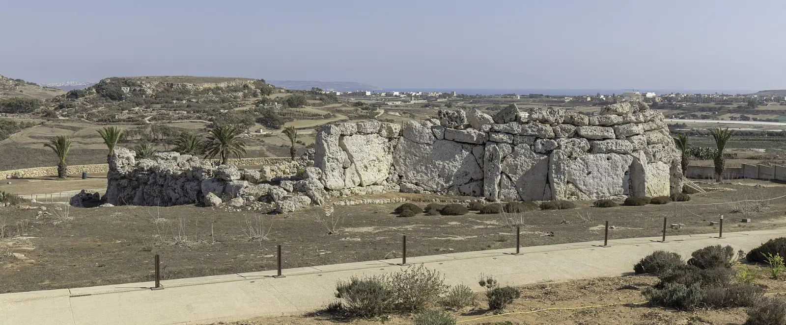 The Ggantija temples at Xaghra in Gozo