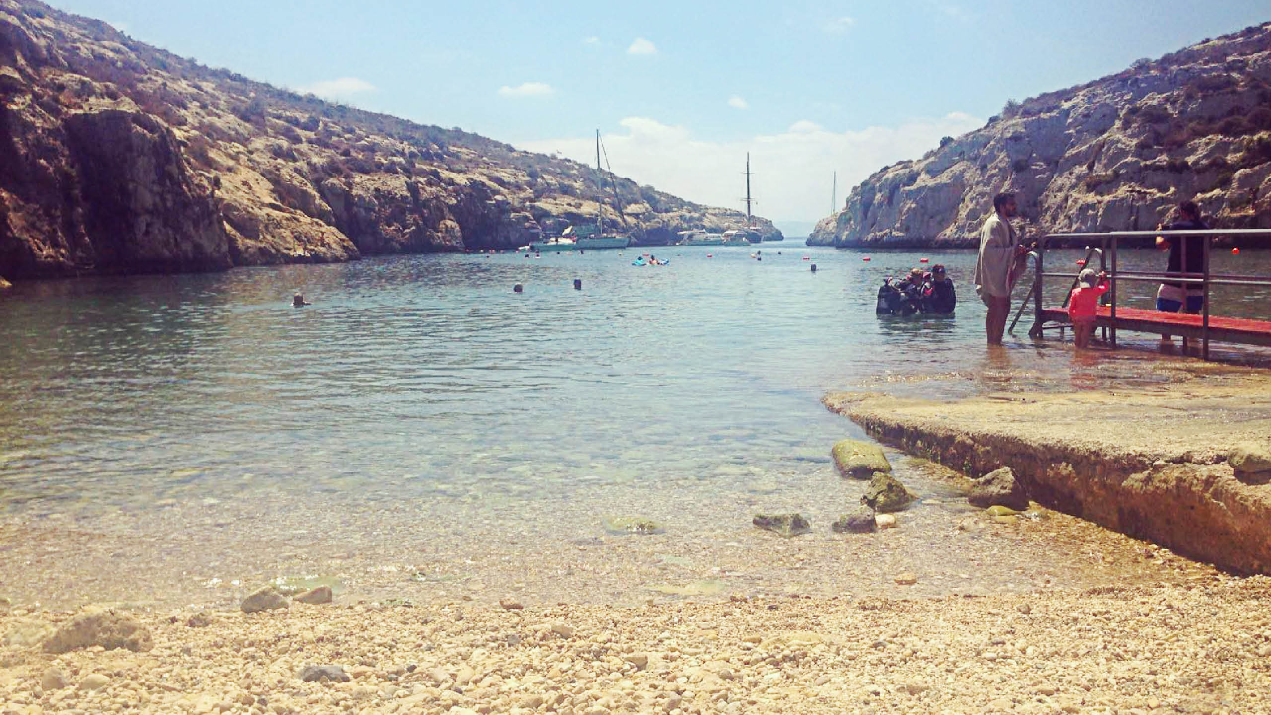 The eight Maltese bays where dogs are allowed
