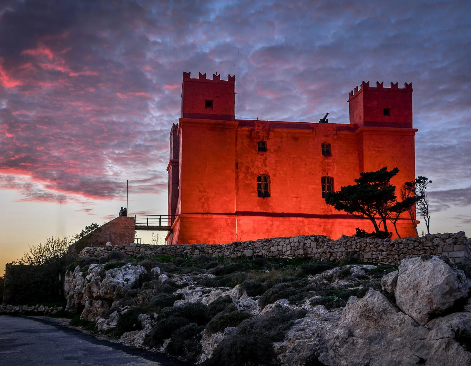 The Red Tower opens almost every day