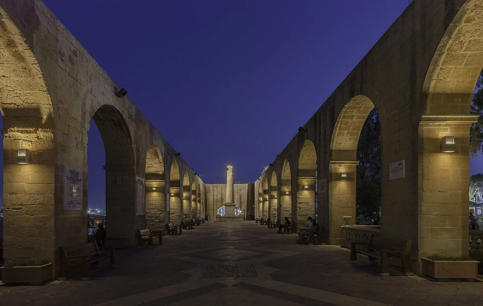 The best view in Valletta costs nothing