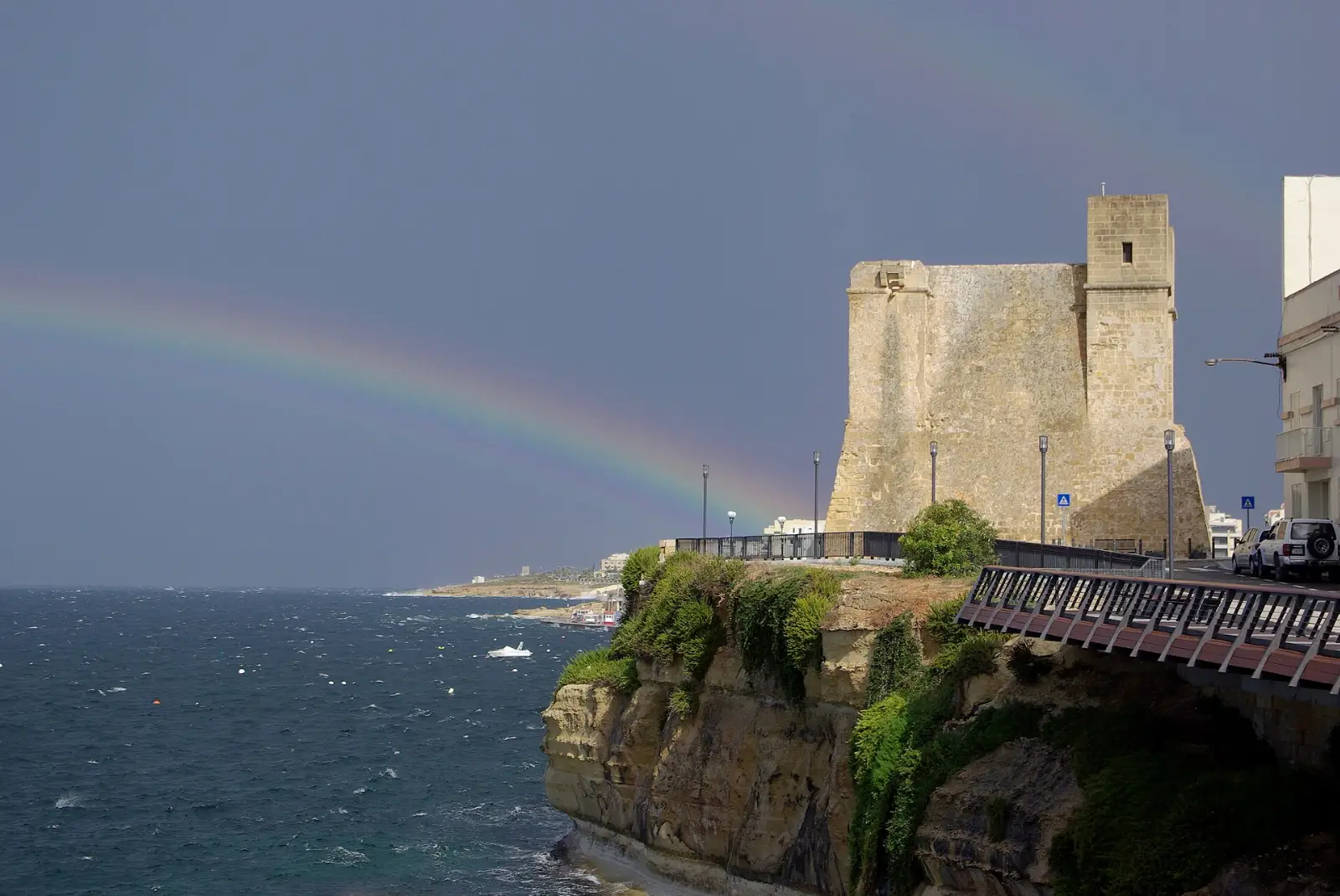 The coastal towers you can walk to for nothing