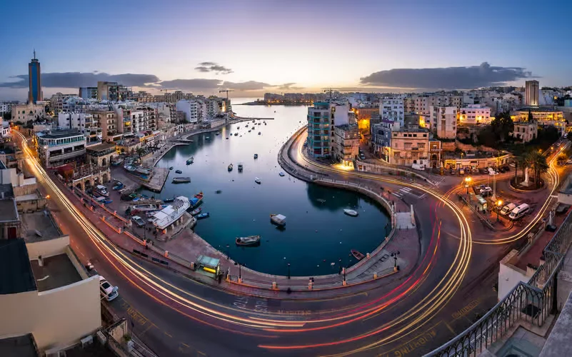Malta has four towers over ninety metres