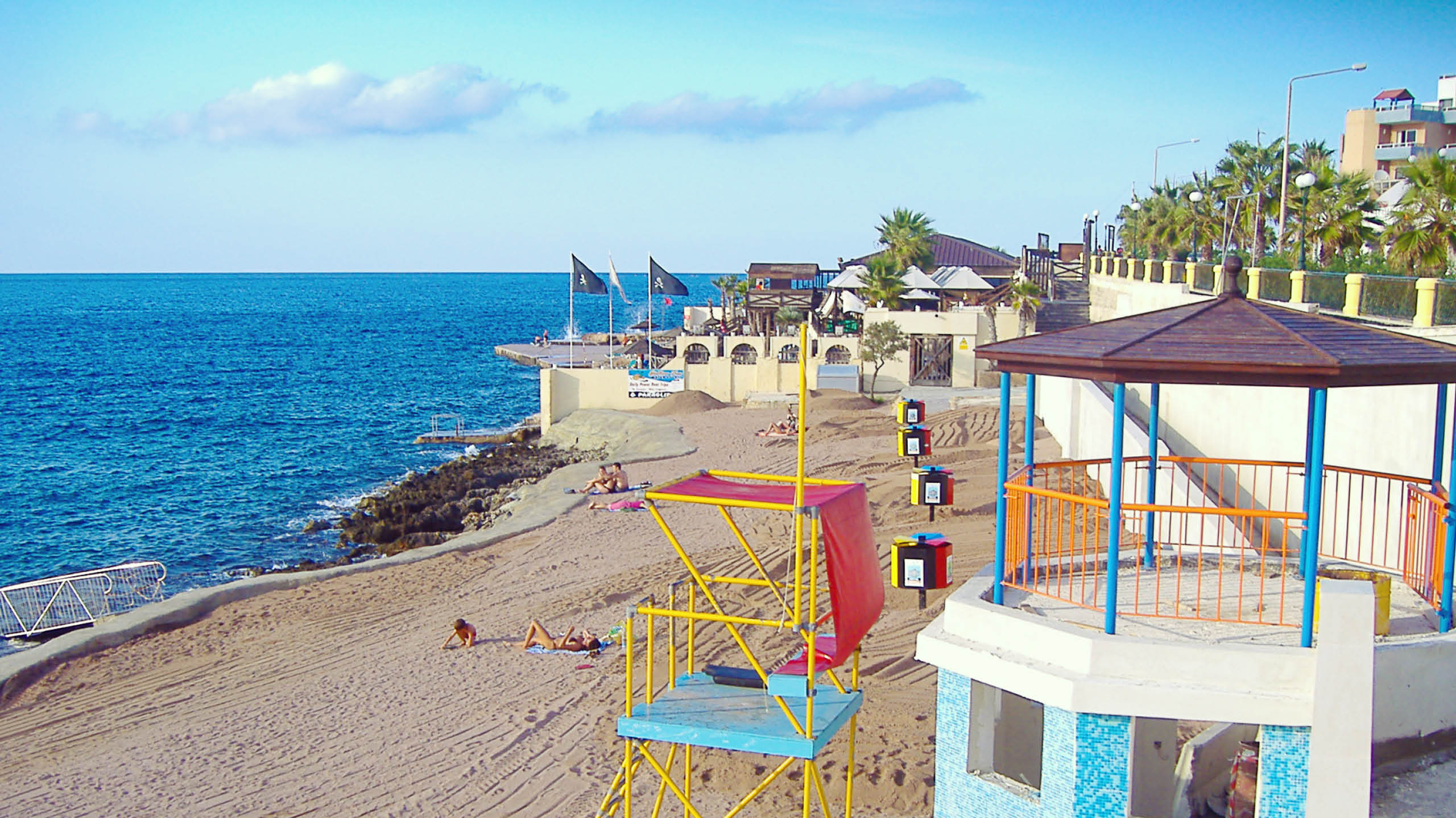 Buġibba Perched Beach, Malta